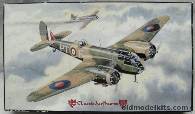 Classic Airframes 1/48 Bristol Blenheim Mk I/IF - RAF / Irish Air Force / Australian RAAF, 435 plastic model kit